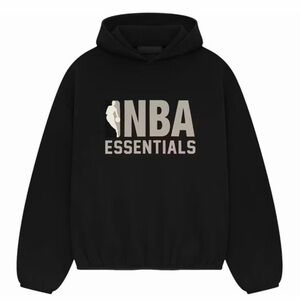 Black NBA Essentials Hoodie